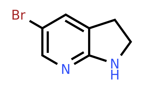 115170-40-6 | 5-Bromo-2,3-dihydro-1H-pyrrolo[2,3-b]pyridine