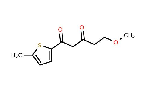 1152583-11-3 | 5-Methoxy-1-(5-methylthiophen-2-yl)pentane-1,3-dione