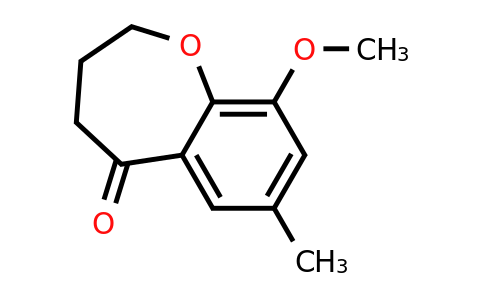 1152592-45-4 | 9-Methoxy-7-methyl-3,4-dihydrobenzo[b]oxepin-5(2h)-one