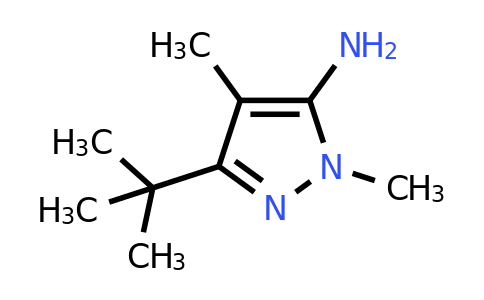 1152654-51-7 | 3-(Tert-butyl)-1,4-dimethyl-1h-pyrazol-5-amine