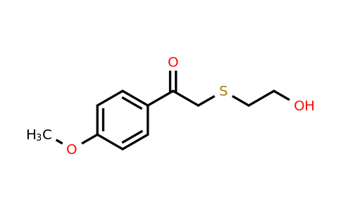 2-((2-Hydroxyethyl)thio)-1-(4-methoxyphenyl)ethan-1-one