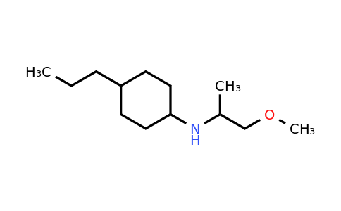 1152935-56-2 | n-(1-Methoxypropan-2-yl)-4-propylcyclohexan-1-amine