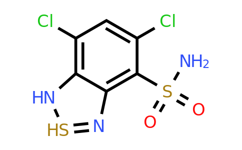 1152947-55-1 | 5,7-Dichloro-1h-2lambda4-benzo[c][1,2,5]thiadiazole-4-sulfonamide