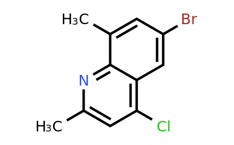 1153002-90-4 | 6-Bromo-4-chloro-2,8-dimethylquinoline