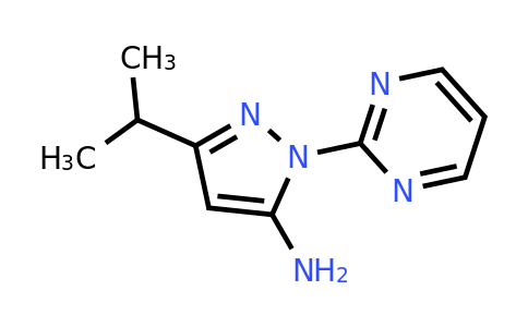 1153082-81-5 | 3-(Propan-2-yl)-1-(pyrimidin-2-yl)-1h-pyrazol-5-amine