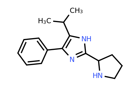1153105-13-5 | 4-Phenyl-5-(propan-2-yl)-2-(pyrrolidin-2-yl)-1h-imidazole