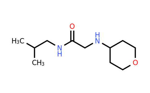 n-Isobutyl-2-((tetrahydro-2h-pyran-4-yl)amino)acetamide
