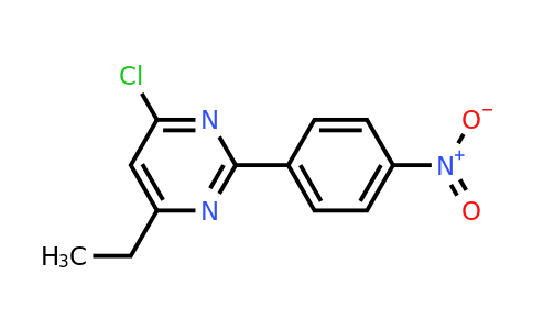 1153297-96-1 | 4-Chloro-6-ethyl-2-(4-nitrophenyl)pyrimidine