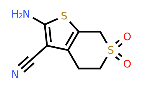 1153420-28-0 | 2-Amino-6,6-dioxo-4h,5h,7h-6lambda6-thieno[2,3-c]thiopyran-3-carbonitrile