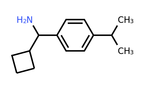 1153766-91-6 | Cyclobutyl(4-isopropylphenyl)methanamine