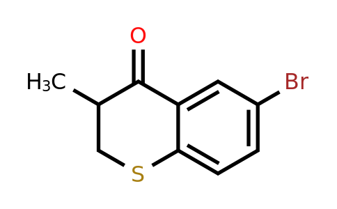 1153834-53-7 | 6-Bromo-3-methyl-3,4-dihydro-2h-1-benzothiopyran-4-one