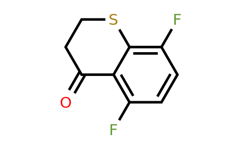 1153968-35-4 | 5,8-Difluoro-3,4-dihydro-2h-1-benzothiopyran-4-one