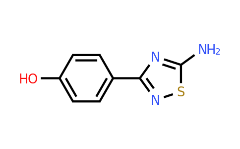 1153978-69-8 | 4-(5-Amino-1,2,4-thiadiazol-3-yl)phenol