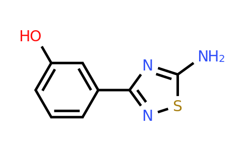 1153980-05-2 | 3-(5-Amino-1,2,4-thiadiazol-3-yl)phenol