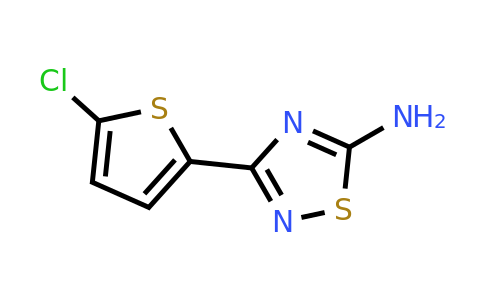1153983-60-8 | 3-(5-Chlorothiophen-2-yl)-1,2,4-thiadiazol-5-amine