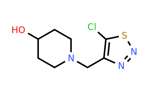 1154013-26-9 | 1-((5-Chloro-1,2,3-thiadiazol-4-yl)methyl)piperidin-4-ol