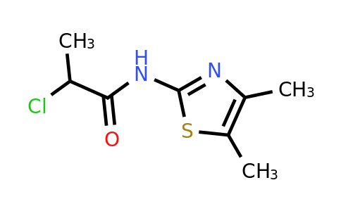 1154151-82-2 | 2-Chloro-n-(dimethyl-1,3-thiazol-2-yl)propanamide