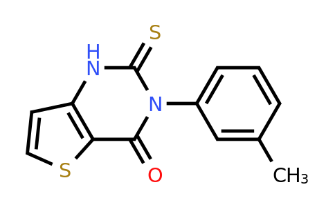 1154244-40-2 | 2-Thioxo-3-(m-tolyl)-2,3-dihydrothieno[3,2-d]pyrimidin-4(1H)-one