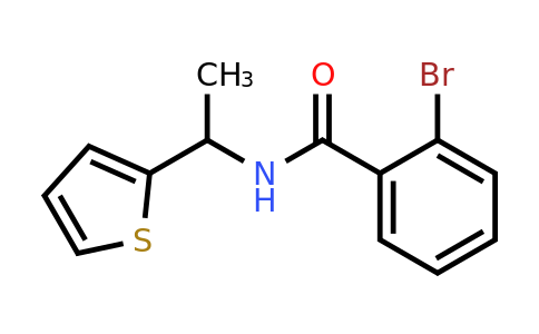 1154322-34-5 | 2-Bromo-N-(1-(thiophen-2-yl)ethyl)benzamide