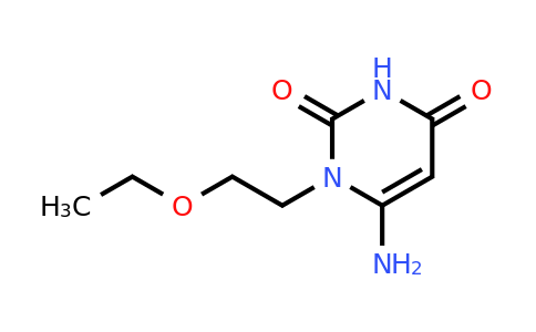 1154557-84-2 | 6-Amino-1-(2-ethoxyethyl)-1,2,3,4-tetrahydropyrimidine-2,4-dione