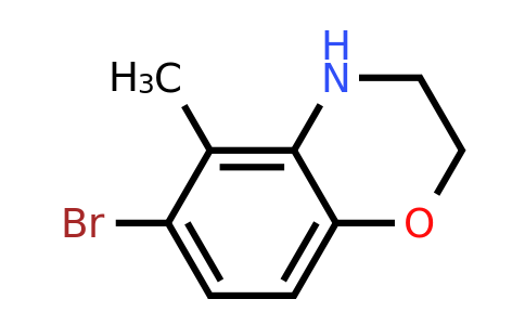 1154740-48-3 | 6-Bromo-5-methyl-3,4-dihydro-2H-benzo[b][1,4]oxazine
