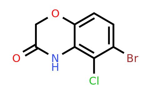 1154740-66-5 | 6-Bromo-5-chloro-2H-benzo[b][1,4]oxazin-3(4H)-one