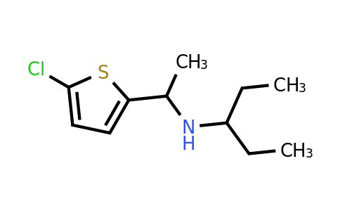 1154910-18-5 | n-(1-(5-Chlorothiophen-2-yl)ethyl)pentan-3-amine