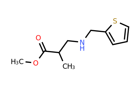 1154916-37-6 | Methyl 2-methyl-3-{[(thiophen-2-yl)methyl]amino}propanoate