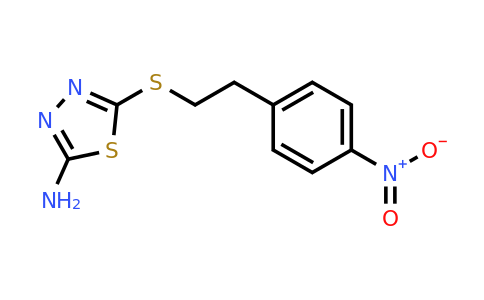 1154943-93-7 | 5-((4-Nitrophenethyl)thio)-1,3,4-thiadiazol-2-amine
