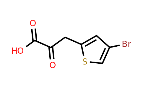 1155083-00-3 | 3-(4-bromothiophen-2-yl)-2-oxopropanoic acid