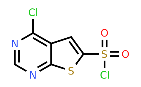 1155084-27-7 | 4-Chlorothieno[2,3-d]pyrimidine-6-sulfonyl chloride