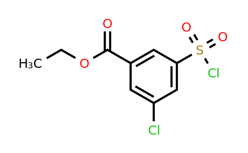 Ethyl 3-chloro-5-(chlorosulfonyl)benzoate