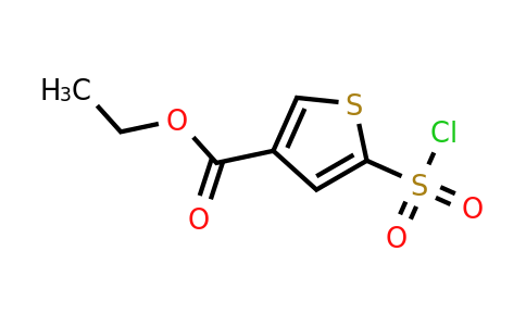 1155084-57-3 | Ethyl 5-(chlorosulfonyl)thiophene-3-carboxylate
