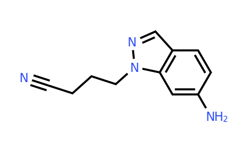 1155108-89-6 | 4-(6-Amino-1h-indazol-1-yl)butanenitrile