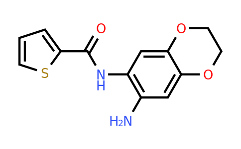 N-(7-Amino-2,3-dihydro-1,4-benzodioxin-6-yl)thiophene-2-carboxamide