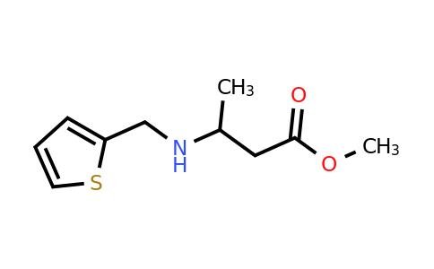 1155159-92-4 | Methyl 3-{[(thiophen-2-yl)methyl]amino}butanoate