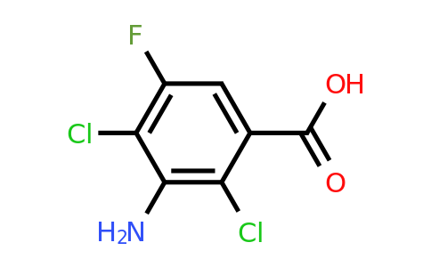 3-Amino-2,4-dichloro-5-fluorobenzoic acid
