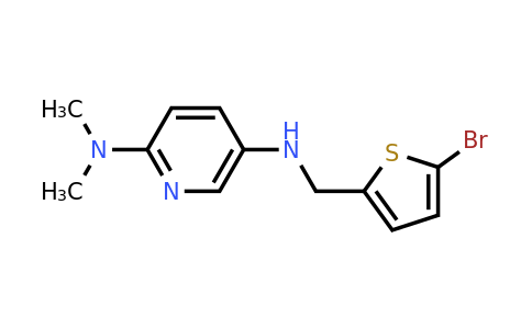 1155493-30-3 | n5-((5-Bromothiophen-2-yl)methyl)-n2,n2-dimethylpyridine-2,5-diamine