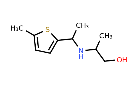 1155571-38-2 | 2-((1-(5-Methylthiophen-2-yl)ethyl)amino)propan-1-ol