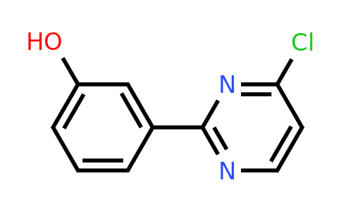 1155596-42-1 | 3-(4-Chloropyrimidin-2-yl)phenol