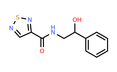 1155626-35-9 | n-(2-Hydroxy-2-phenylethyl)-1,2,5-thiadiazole-3-carboxamide