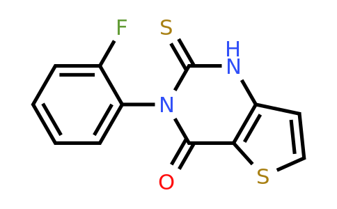 1155641-84-1 | 3-(2-Fluorophenyl)-2-thioxo-2,3-dihydrothieno[3,2-d]pyrimidin-4(1H)-one