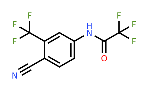 N-(4-Cyano-3-(trifluoromethyl)phenyl)-2,2,2-trifluoroacetamide