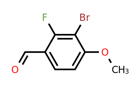 3-Bromo-2-fluoro-4-methoxybenzaldehyde