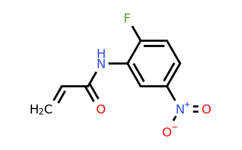 1156158-72-3 | N-(2-fluoro-5-nitrophenyl)acrylamide