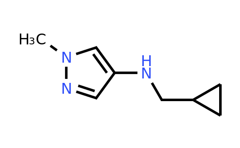 1156237-49-8 | n-(Cyclopropylmethyl)-1-methyl-1h-pyrazol-4-amine