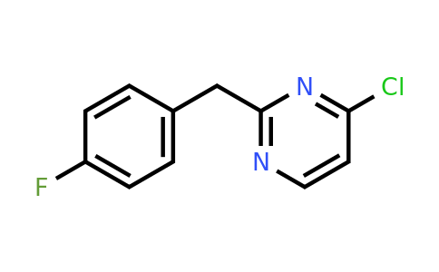 1156238-27-5 | 4-Chloro-2-[(4-fluorophenyl)methyl]pyrimidine