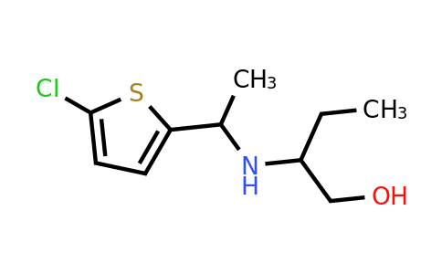 1156335-74-8 | 2-((1-(5-Chlorothiophen-2-yl)ethyl)amino)butan-1-ol