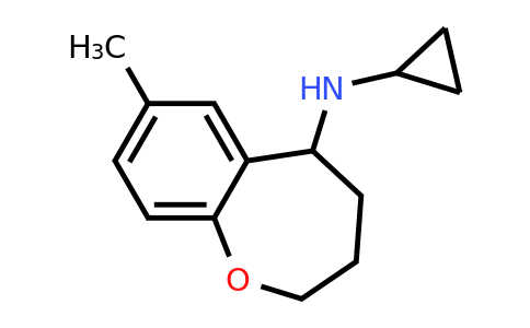 1156602-88-8 | n-Cyclopropyl-7-methyl-2,3,4,5-tetrahydro-1-benzoxepin-5-amine