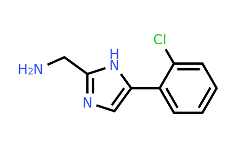(5-(2-Chlorophenyl)-1H-imidazol-2-yl)methanamine